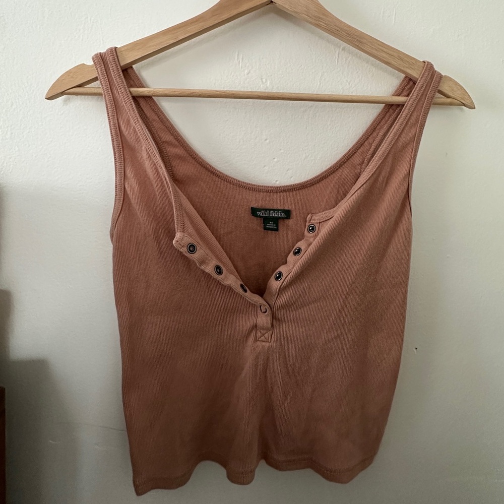 Cropped tank top